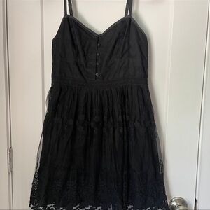 American Eagle Outfitters Black Mini Dress